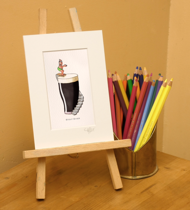 Stout Diver Unframed