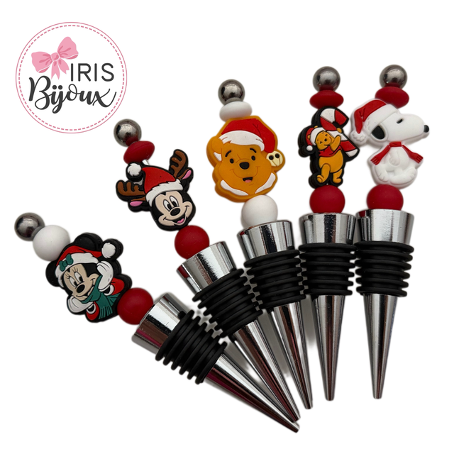 Tappo in acciaio inox tema Natale 