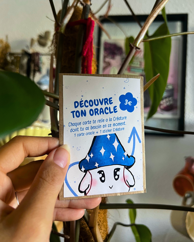 Oracle surprise | Une carte de l'oracle créature + le sticker créature