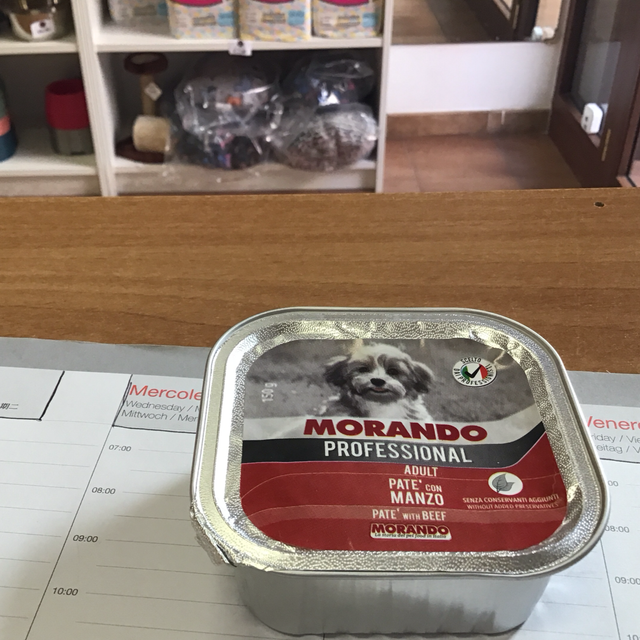 MORANDO DOG ADULT PATE’ CON MANZO 150 GR 8007520033305