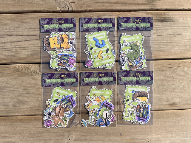 Pack Pegatinas "Treehouse of Horror"