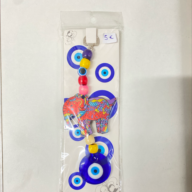 Colgante elegante ojo turco