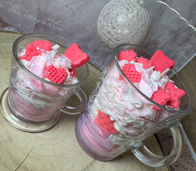 Bougie exquise guimauve 