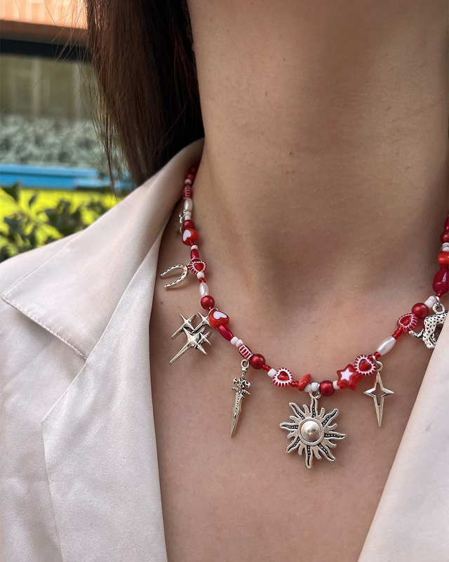 ✷ COLLIER RED SPELL ✷