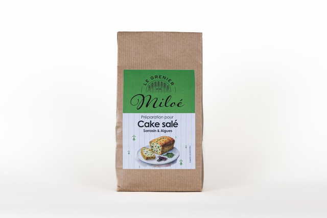Cake salé Sarrasin &amp; Algues