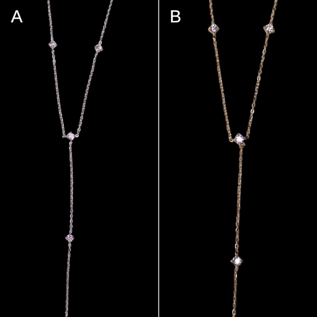 Collier Strass simple 