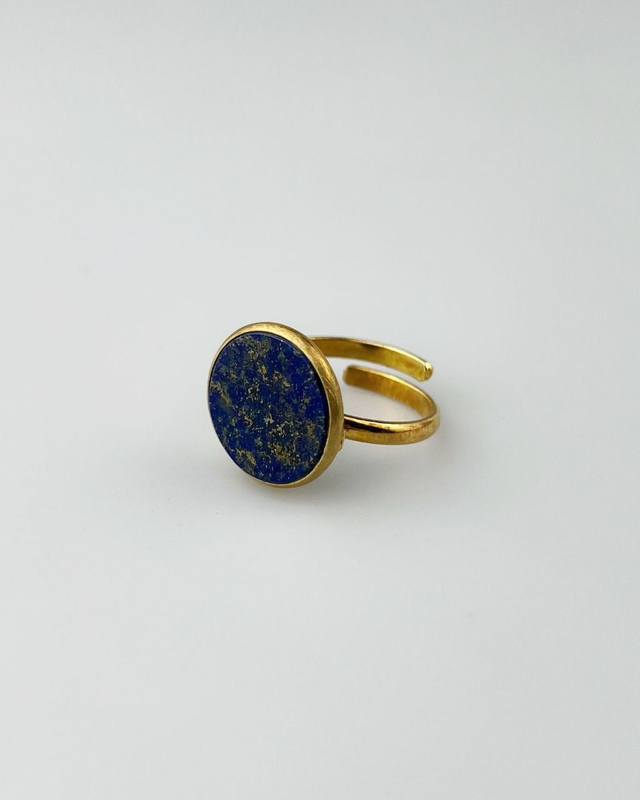 Anello Nyx in Lapislazzuli