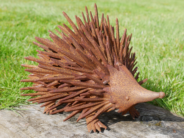 Spikey Metal Hedgehog