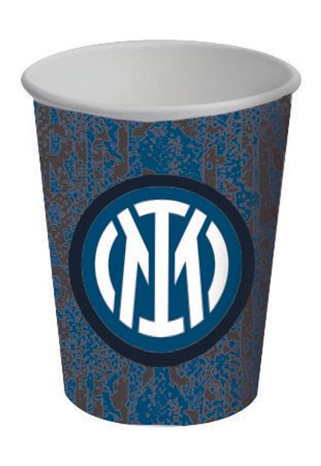 INTER , BICCHIERI 8 PZ