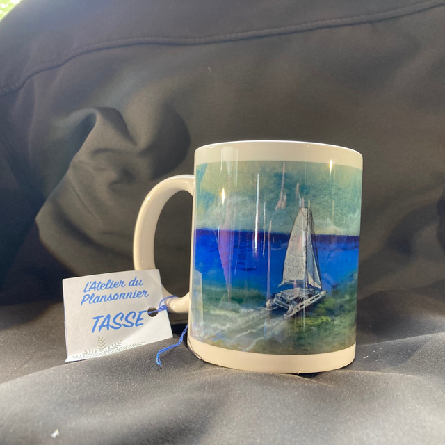 Mug dessin Bateau