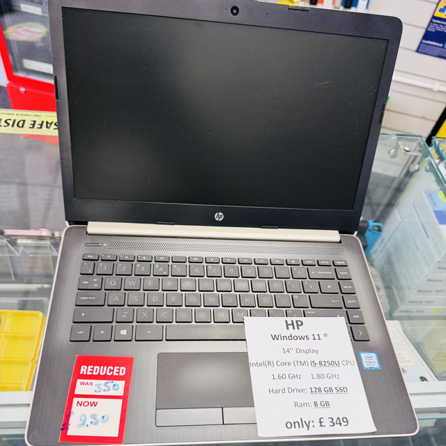 HP - i5 8th Gen -128 SD - 8 GB 