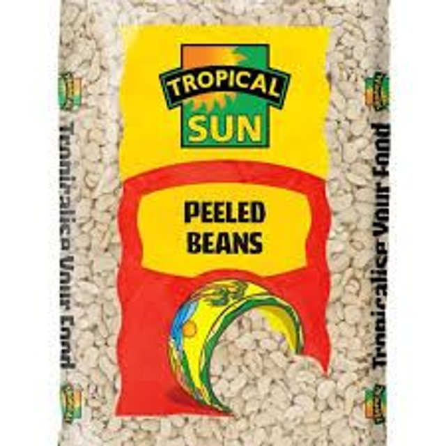 Tropical Sun peeled beans