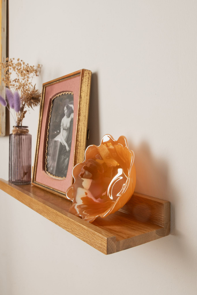 Coupe à dessert orange vintage Fire King ✨