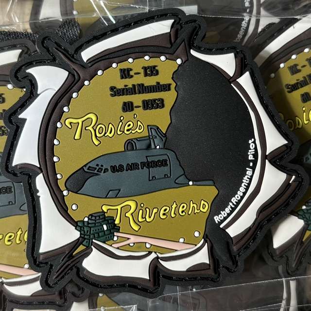 ROSIES RIVETERS KC135 Nose Art Patch