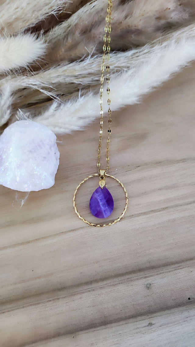 Collier "Évidence" Améthyste