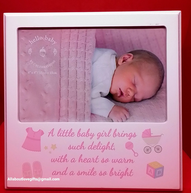 Girl Little Baby Brings Such A Delight Frame