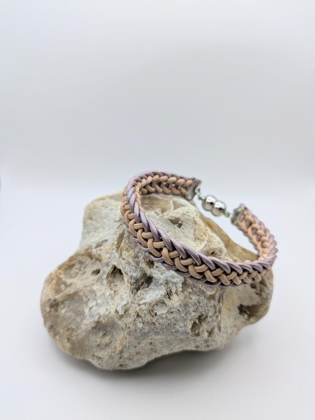 Slim Flat Braid Kumihimo Bracelet (5)
