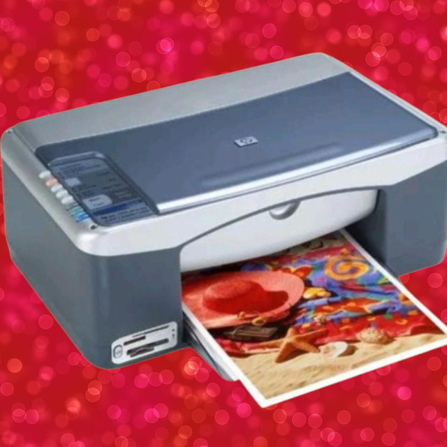 HP PSC 1350 Q3501A Drucker Scanner Kopierer USB Speicherkartenleser