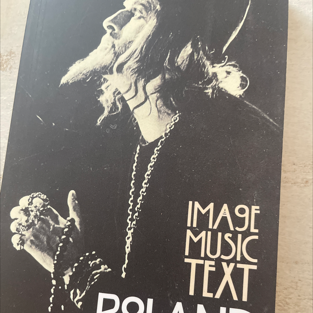 Image Music Text – Roland Barthes