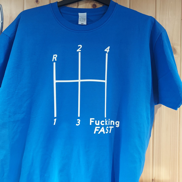F#*k#*# Fast t-shirt (blue &amp; black only)