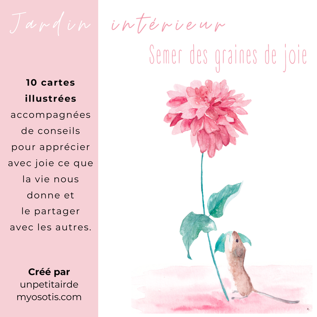 Jardin intérieur &quot;Semer des graines de joie&quot; 