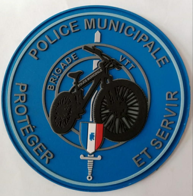 Patch Pvc rond Brigade VTT 