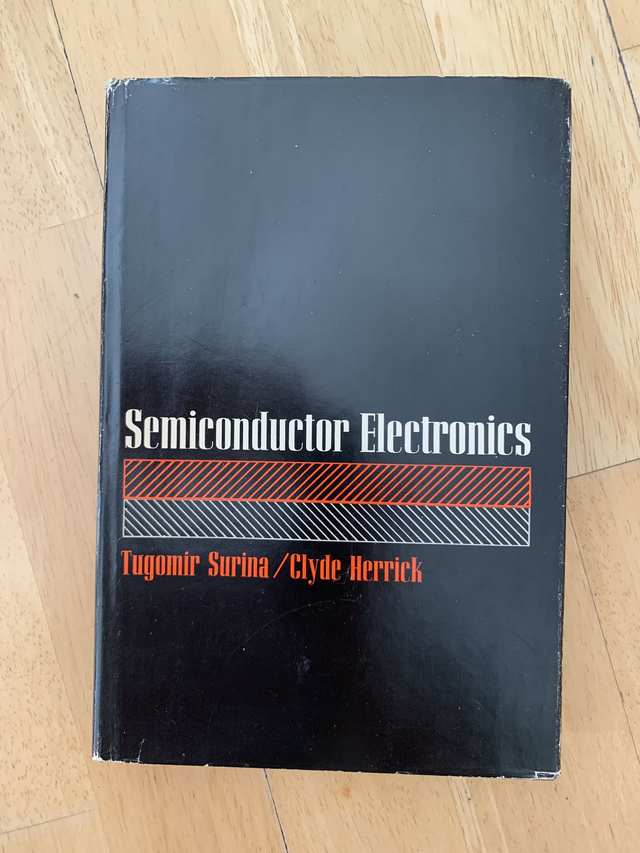 Semiconductor Electronics Tugomir Surina Clyde Herrick 1964
