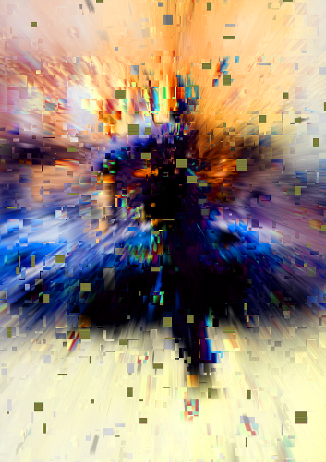 Blue Vision  (Fine Art Limited Edition. Giclée Print)