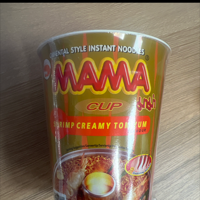Mama Cup Shrimp Creamy มาม่าต้มยำกุ้งน้ำข้น 