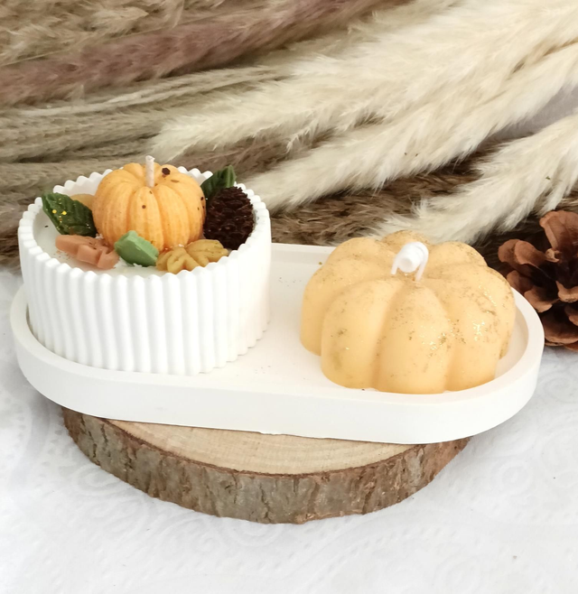 Ensemble trois pièce thème Automne