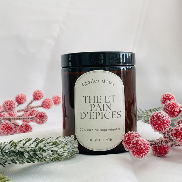 Thé et pain d’épices Bougie parfumée