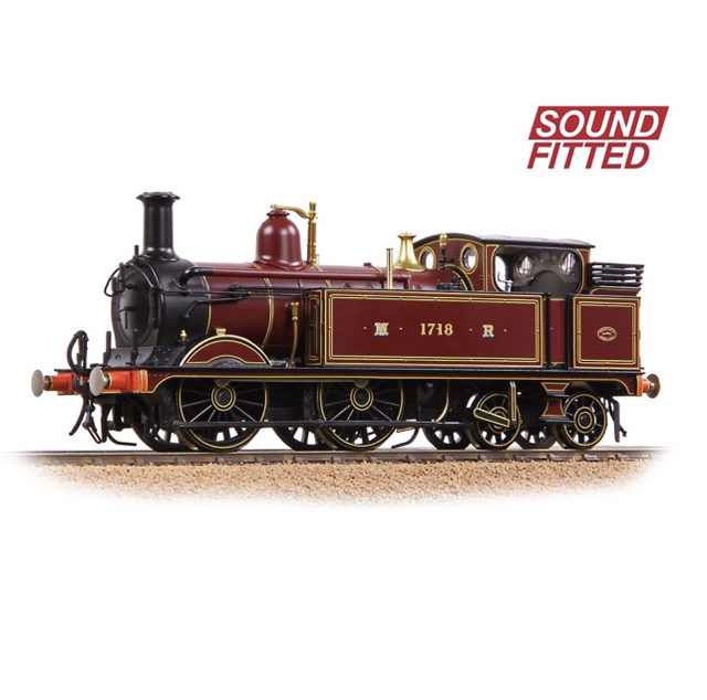 BACHMANN 31-740BSF OO Scale MR 1532 Tank 1718 Midland Railway Crimson Lake DCC SOUND FITTED