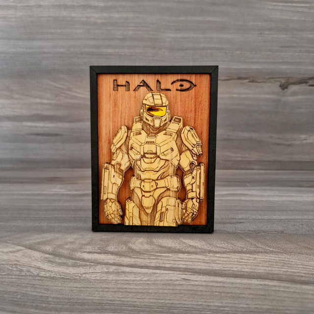 Mini Cuadro Halo 