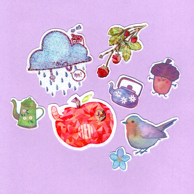 PACK STICKERS - Cosy Nature