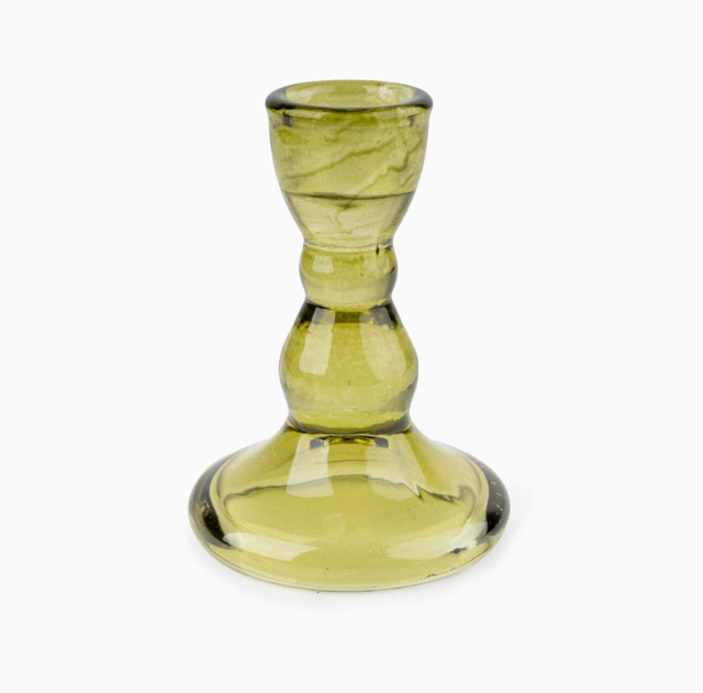 Candlelight - Small Candleholder - Green