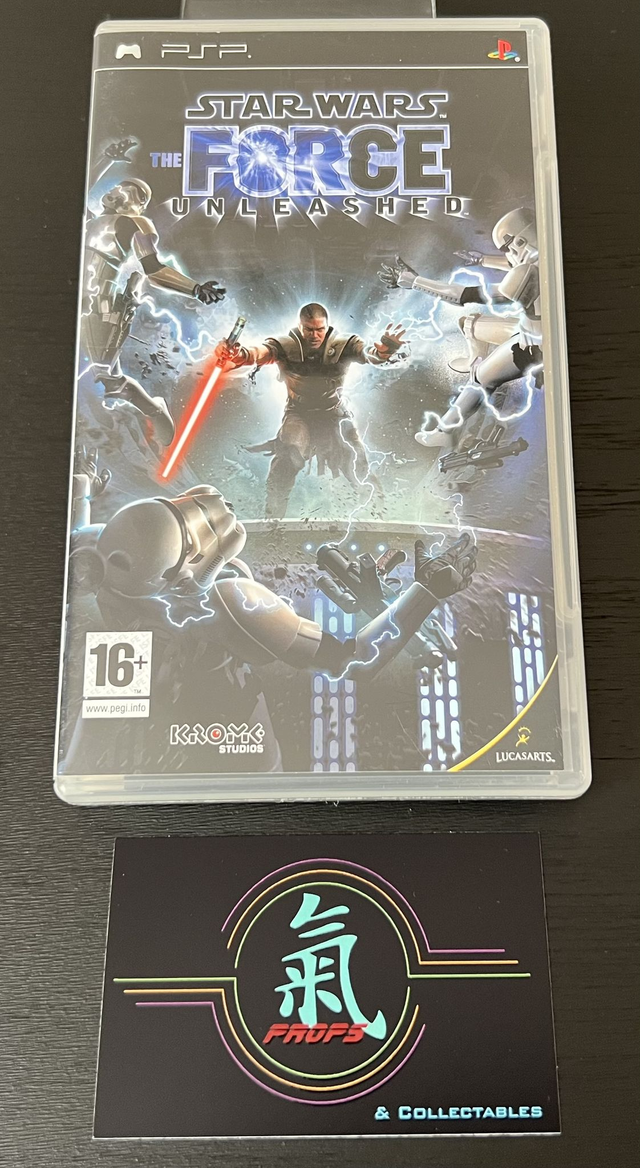Sony PSP game : Star Wars The Force Unleashed * Complete *