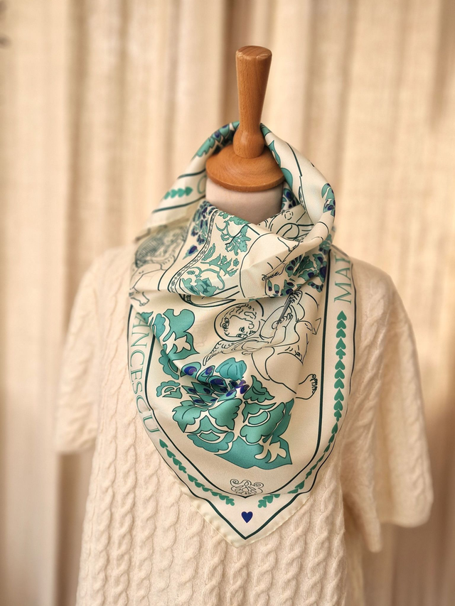 MADONE DE BRANDO BLEU VERT 65