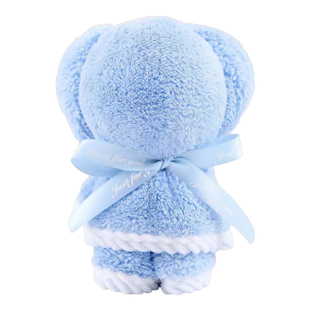 Petite serviette bleu ciel 