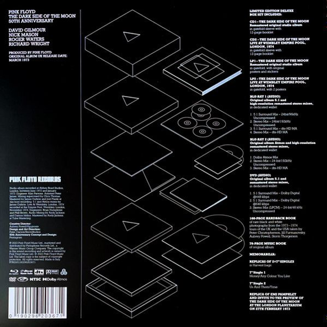 Pink Floyd – The Dark Side Of The Moon - 50 Years BOX SET