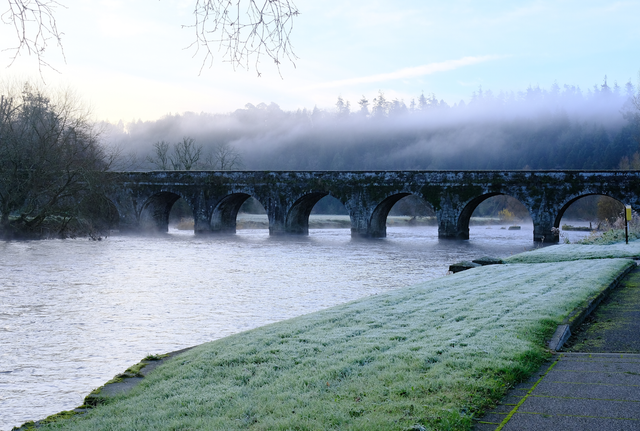 A4 Bridge in Winter- Photoprint Unframed