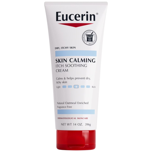 Eucerin Skin Claming Itch Soothing Cream 14oz 