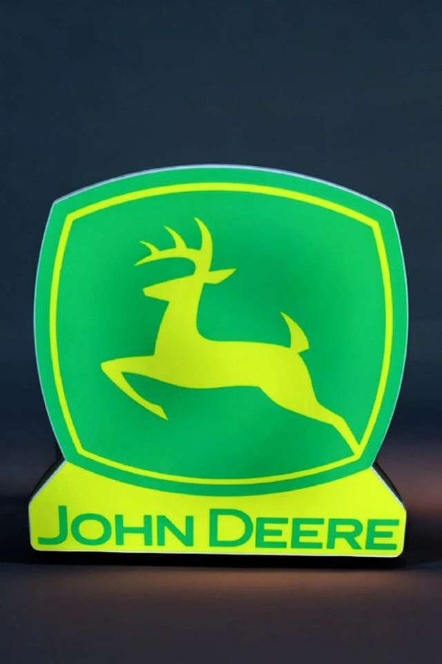 Lampe LED John Deere – Ambiance agricole & vintage garantie