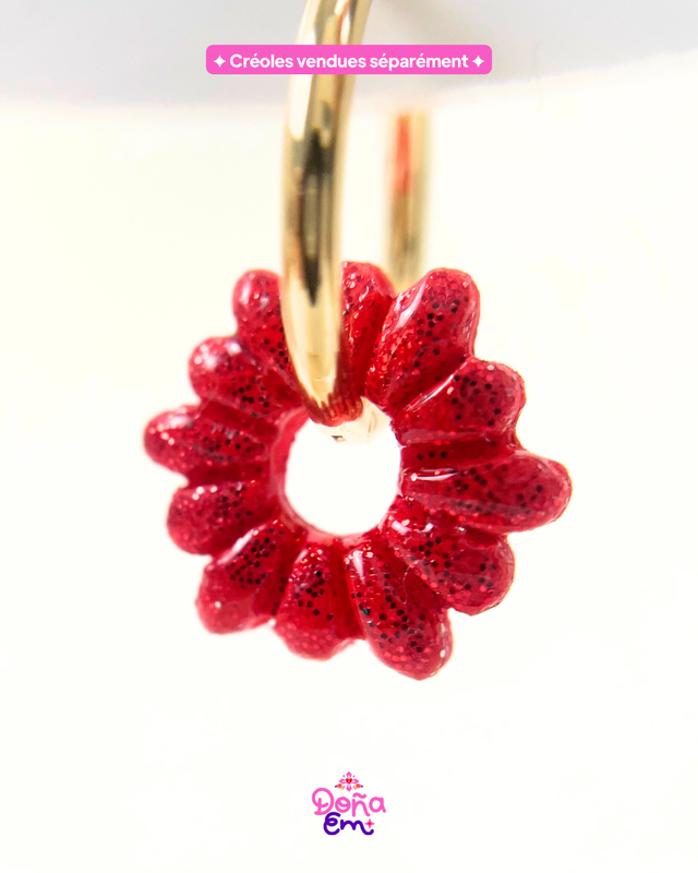 Pampilles &quot;Doña&quot; - Rouge carmin