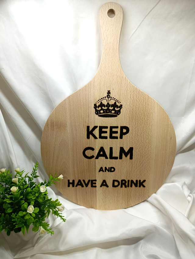 Grande planche "keep calm"