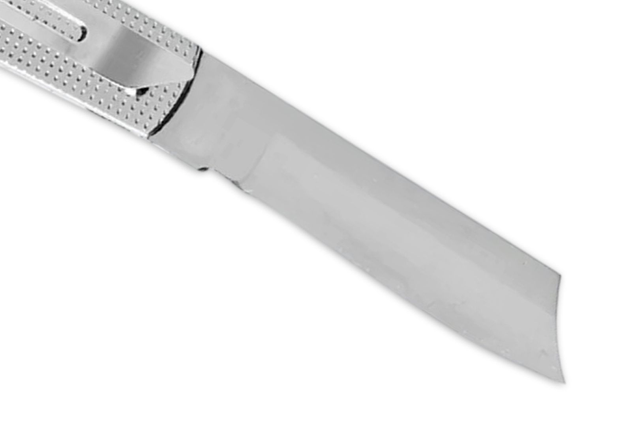 Canivete Cimo Aço Inox Total 420c Com Clip Lâmina 6,9cm