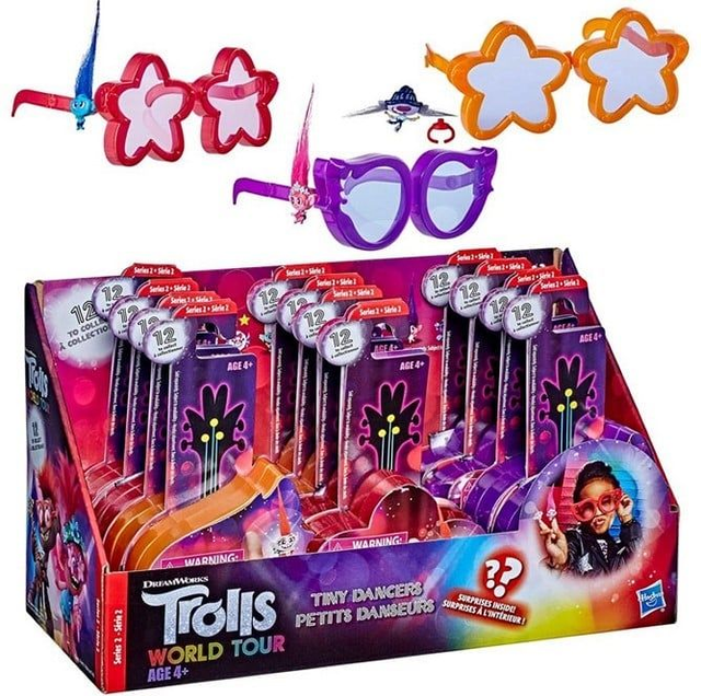 HASBRO - Figurines petits danseurs Lunettes - Trolls 810928