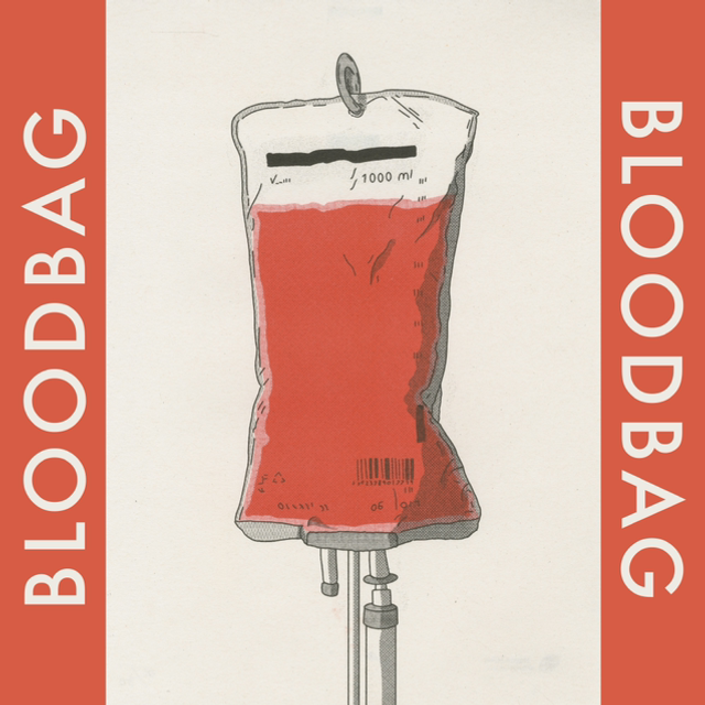 Blood Bag - Risograph Print 