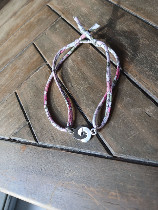 Bracelet menotte en argent