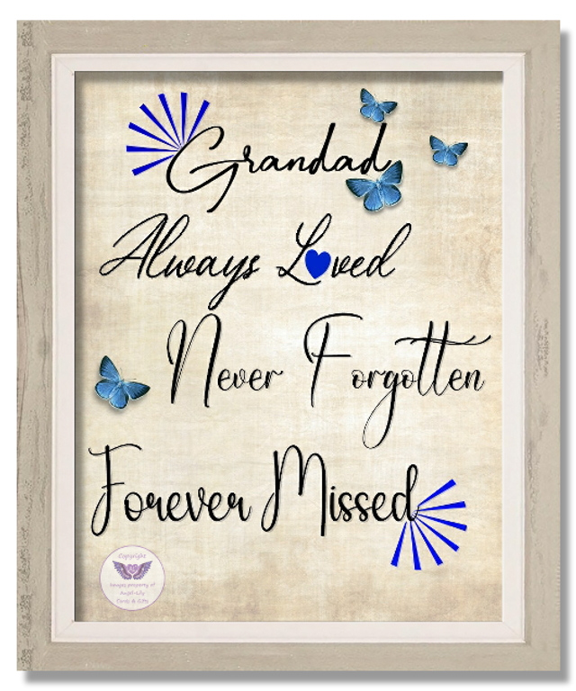 MIS03: Forever Missed - Grandad