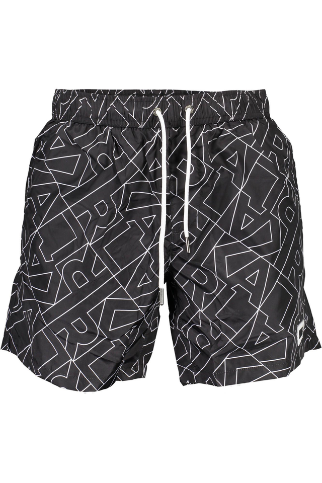KARL LAGERFELD BEACHWEAR COSTUME PARTE SOTTO UOMO NERO
